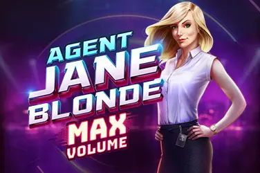 AGENT JANE BLONDE MAX VOLUME